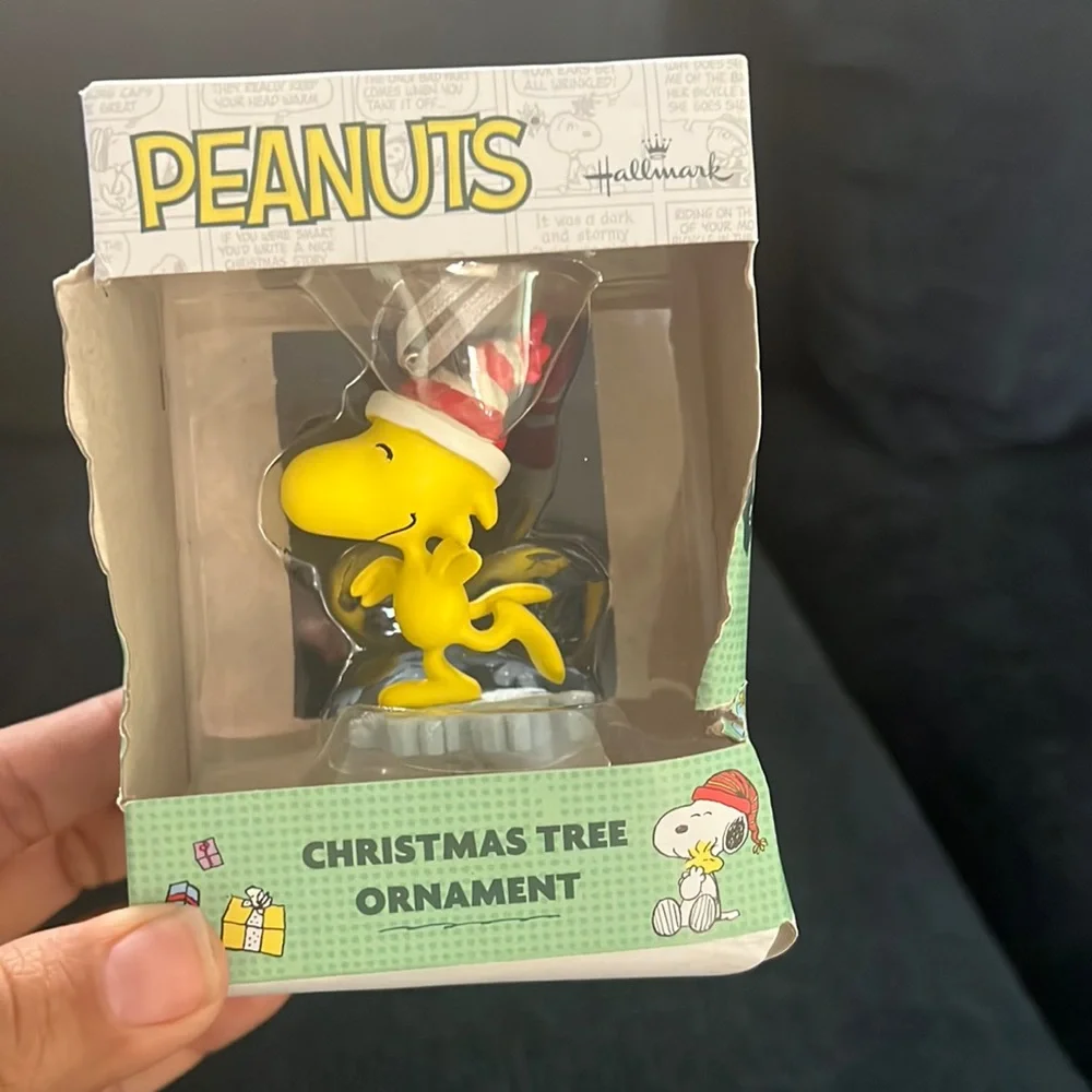 Peanuts‎ Woodstock Snoopy Christmas ornament bundle